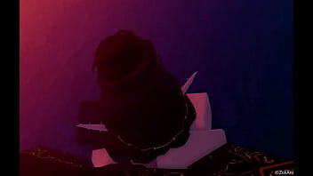 Goblin chick sucks dick