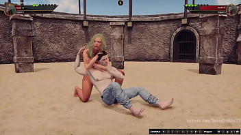 Bambi vs gigi nf3d mixed kinky combat arena