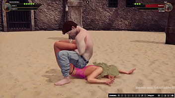 Bambi vs gigi nf3d mixed kinky combat arena