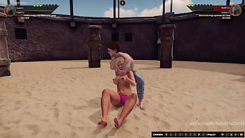 Bambi vs gigi nf3d mixed kinky combat arena