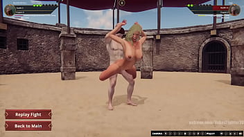 Bambi vs gigi nf3d mixed kinky combat arena