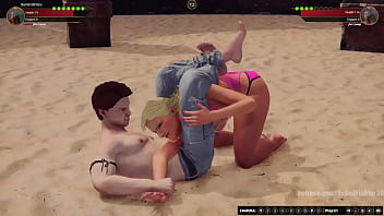 Bambi vs gigi nf3d mixed kinky combat arena