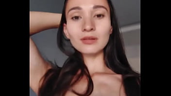 What's hiding under this dress #asian #nude #naked #nobraday