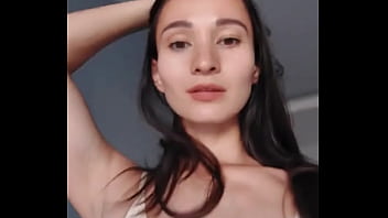 What's hiding under this dress #asian #nude #naked #nobraday