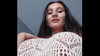 What's hiding under this dress #asian #nude #naked #nobraday