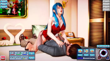 Sarutobi gets ploughed in a red dress