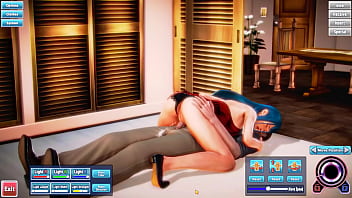 Sarutobi gets ploughed in a red dress