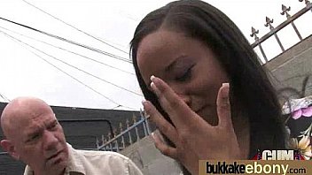 Gorgeous Ebony Lady Sucks White Dicks And Gangbang Fucking 24 thumbnail