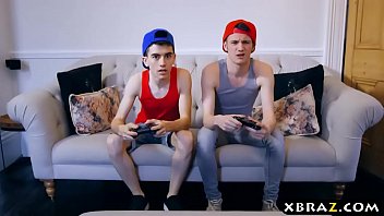 Mature seduces a young guy and fucks him in the kitchen Mature seduces a young guy and fucks him in the kitchen