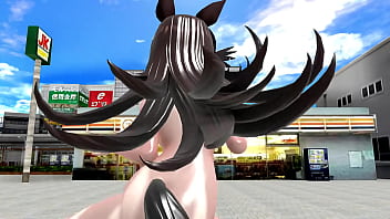 Uma musume mmd rice shower hentai dance