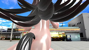 Uma musume mmd rice shower hentai dance