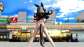 Uma musume mmd rice shower hentai dance