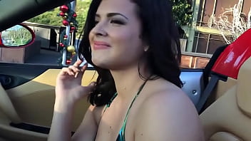 Kacy with her new stepbrother