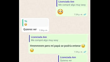 Mi madrastra me coquetea por whatsapp