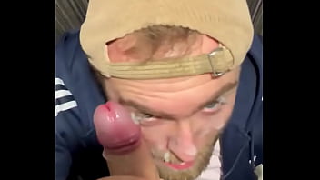 When i’m not working the day job my other job is hanging around public toilets pleasuring meaty dick and draining lads