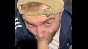 When i’m not working the day job my other job is hanging around public toilets pleasuring meaty dick and draining lads