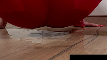 Wet and pissy sensual milf