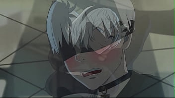 2b gets hot sex hentai video