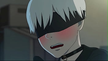 2b gets hot sex hentai video