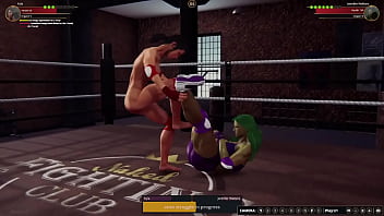 Kyla vs jennifer nf3d female mma combat ring