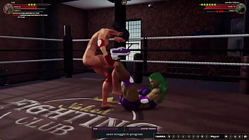 Kyla vs jennifer nf3d female mma combat ring