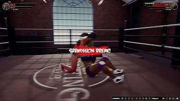 Kyla vs jennifer nf3d female mma combat ring