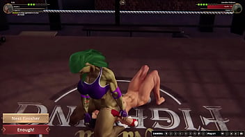 Kyla vs jennifer nf3d female mma combat ring