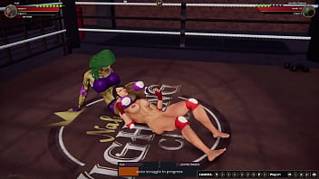Kyla vs jennifer nf3d female mma combat ring