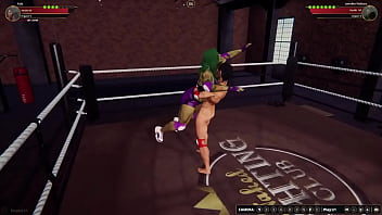 Kyla vs jennifer nf3d female mma combat ring