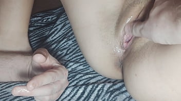 Close Up Of Korean Girl's Pussy Fondling With Fingers And Tongue thumbnail
