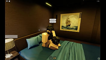 Railing a cute roblox gorg