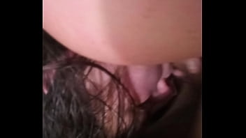 Sucking and gagging on my dick