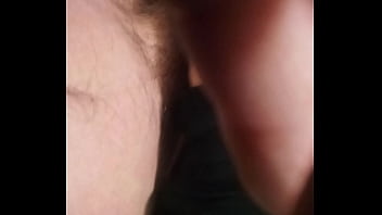 Sucking and gagging on my dick