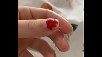 Exploded on my fingers