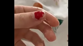 Exploded on my fingers