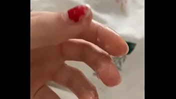 Exploded on my fingers