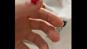 Exploded on my fingers