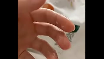 Exploded on my fingers