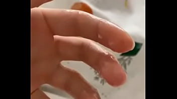 Exploded on my fingers