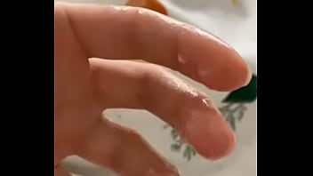 Exploded on my fingers