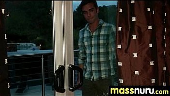 Sweetie gives a hot slippery nuru massage 4