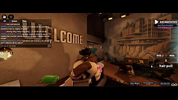 Roblox penetrando a puta adicta a verga de negro