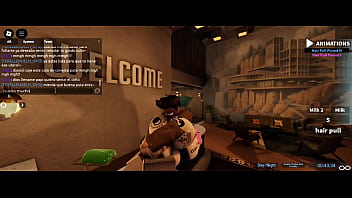 Roblox penetrando a puta adicta a verga de negro