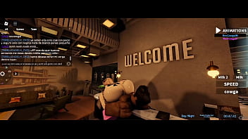 Roblox penetrando a puta adicta a verga de negro