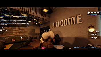 Roblox penetrando a puta adicta a verga de negro