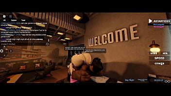 Roblox penetrando a puta adicta a verga de negro