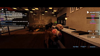 Roblox penetrando a puta adicta a verga de negro