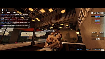 Roblox penetrando a puta adicta a verga de negro