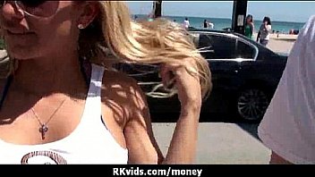 Sexy wild chick gets paid to fuck 9