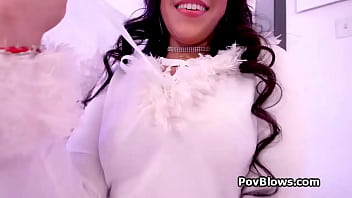 Scotts dick is rock hard for this cutie's pretty mouth